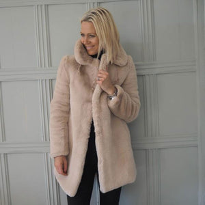 Diffusion Snuggle Coat in Stone
